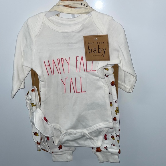 Rae Dunn Fall 4 piece set w/ gift bag - Picture 6 of 7